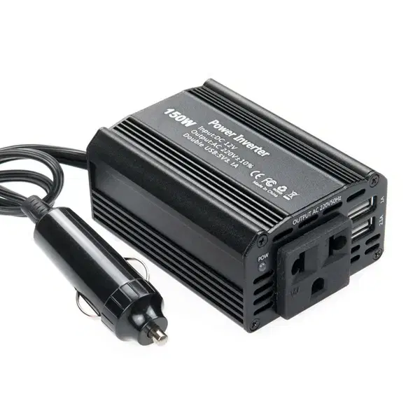 150W DC12V AC220V USB듀얼포트 차량용 인버터